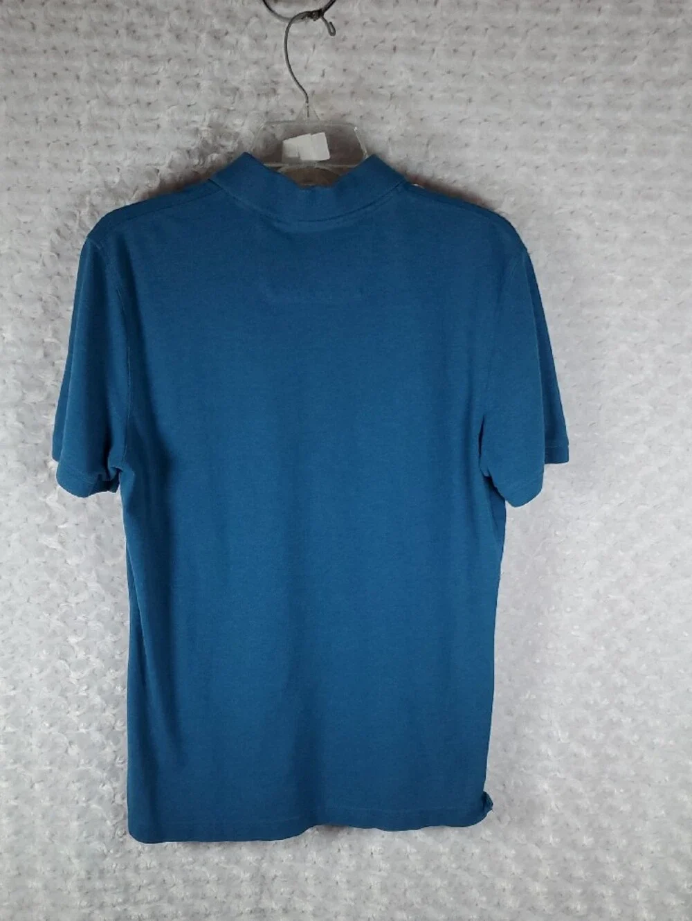 Banana Republic Teal Short-Sleeve Polo M